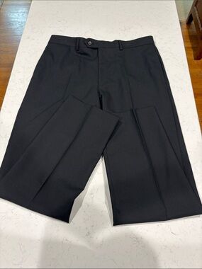 Lauren Ralph Lauren Black Men's Dress Pants
